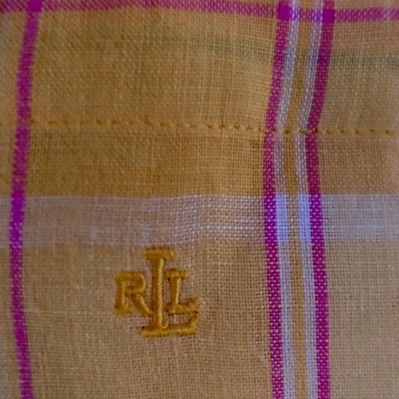 LAUREN BY RALPH LAUREN SLEEVELESS LINEN PL… - Picture 6 of 7